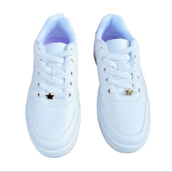 Looney Tunes Bugs Bunny White-Purple Sneaker Shoes - Picture 3 of 13